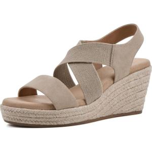 imageWHITE MOUNTAIN Womens Yanda Espadrille Platform SandalSandFabric