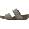 imageWHITE MOUNTAIN Womens Fervent Wedge SandalSage GreenSuede