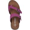 imageWHITE MOUNTAIN Womens Lefter Low Platform SandalPurple RainSuede