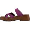 imageWHITE MOUNTAIN Womens Lefter Low Platform SandalPurple RainSuede