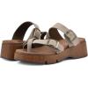 imageWHITE MOUNTAIN Womens Lefter Low Platform SandalSandal WoodSuede