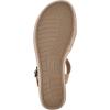 imageWHITE MOUNTAIN Womens Simple Wedge SandalCorkNatural
