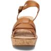 imageWHITE MOUNTAIN Womens Simple Wedge SandalTan