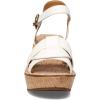 imageWHITE MOUNTAIN Womens Simple Wedge SandalWhite