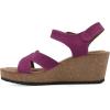 imageWHITE MOUNTAIN womens PrezoWedge SandalPurple RainSuede