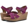 imageWHITE MOUNTAIN womens PrezoWedge SandalPurple RainSuede