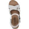 imageWHITE MOUNTAIN womens PrezoWedge SandalWhiteLeather