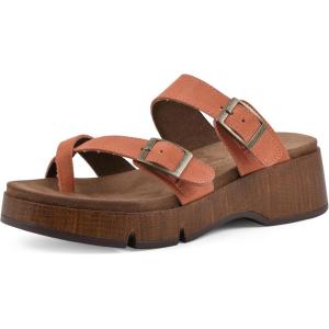 imageWHITE MOUNTAIN Womens Lefter Low Platform SandalAperol SpritzSuede
