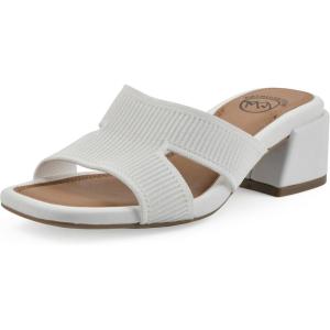 imageWHITE MOUNTAIN Womens Milled Knit HeelWhiteFabric