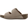 imageWHITE MOUNTAIN Womens Fearful DoubleStrap MiniWedge SandalSandal WoodSuede