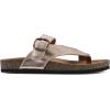 imageWHITE MOUNTAIN Carly Signature ComfortMolded Footbed Sandal RosegoldLeather 4 M
