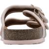 imageWHITE MOUNTAIN Girls Grazing Slide SandalSorbetMultiRaffia