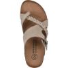 imageWHITE MOUNTAIN Handpick Flat SandalSandal WoodSuede