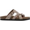 imageWHITE MOUNTAIN Handpick Flat SandalSandal WoodSuede