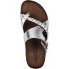 imageWHITE MOUNTAIN Handpick Flat SandalSilverLeather