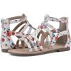 imageWHITE MOUNTAIN Kids Gloree Strappy Ankle SandalWhiteFloralSmooth