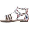imageWHITE MOUNTAIN Kids Gloree Strappy Ankle SandalWhiteFloralSmooth