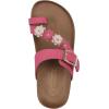 imageWHITE MOUNTAIN Kids Graffito Signature ComfortMolded Floral Footbed SandalSuper PinkMultiSmooth