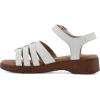 imageWHITE MOUNTAIN Kids Levin Strappy SandalWhiteSmooth