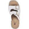 imageWHITE MOUNTAIN Shoes Capture Womens Wedge Slide SandalWhiteBurnSmooth