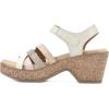 imageWHITE MOUNTAIN Shoes Conquer Womens Platform SandalCreamMultiBurnished
