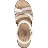 imageWHITE MOUNTAIN Shoes Conquer Womens Platform SandalCreamMultiBurnished