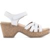 imageWHITE MOUNTAIN Shoes Conquer Womens Platform SandalWhiteBurnSmooth