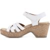 imageWHITE MOUNTAIN Shoes Conquer Womens Platform SandalWhiteBurnSmooth