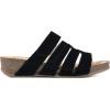 imageWHITE MOUNTAIN Shoes Fame Womens Slide SandalBlackSuede