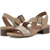 imageWHITE MOUNTAIN Womens Albatas Low Block Heel SandalDriftwoodMultiSmooth