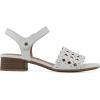 imageWHITE MOUNTAIN Womens Alumina Heeled SandalWhiteSmooth