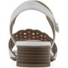 imageWHITE MOUNTAIN Womens Alumina Heeled SandalWhiteSmooth