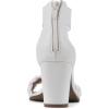 imageWHITE MOUNTAIN Womens Backer Block HeelWhiteSmooth