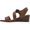 imageWHITE MOUNTAIN Womens Brux Wedge SandalDktanSmooth