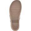 imageWHITE MOUNTAIN Womens Crete Slide SandalOffwhiteFauxNubuck