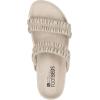 imageWHITE MOUNTAIN Womens Hands On Footbed SandalNaturalSmooth
