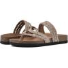 imageWHITE MOUNTAIN Womens Hangout Footbed SandalSandal WoodSuede