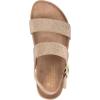 imageWHITE MOUNTAIN Womens Hesitant Footbed SandalLtgoldMulti