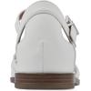 imageWHITE MOUNTAIN Womens Kiky Fisherman Flat SandalWhiteBurnSmooth