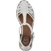 imageWHITE MOUNTAIN Womens Kiky Fisherman Flat SandalWhiteBurnSmooth