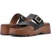 imageWHITE MOUNTAIN Womens Leftover Platform SandalBlackBurnSmooth