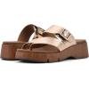 imageWHITE MOUNTAIN Womens Leftover Platform SandalRosegoldMetallic