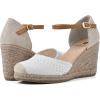 imageWHITE MOUNTAIN Womens Maven Espadrille Wedge SandalWhiteSmooth