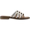 imageWHITE MOUNTAIN Womens Mazy Strappy SandalWhiteSmooth