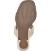 imageWHITE MOUNTAIN Womens by Far Block HeelButter CreamSmooth