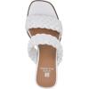 imageWHITE MOUNTAIN Womens by Far Block HeelWhiteSmooth