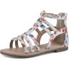 imageWHITE MOUNTAIN Kids Gloree Strappy Ankle SandalWhiteFloralSmooth