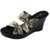 imageWHITE MOUNTAIN Womens Origami SandalChampagne