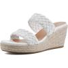 imageWHITE MOUNTAIN Womens Yoyo Platform SandalWhiteSmooth