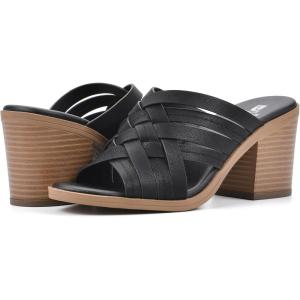 imageWHITE MOUNTAIN Shoes Be Happy Womens Block Heel SandalBlack